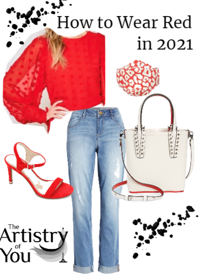 how to wear red in 2021
