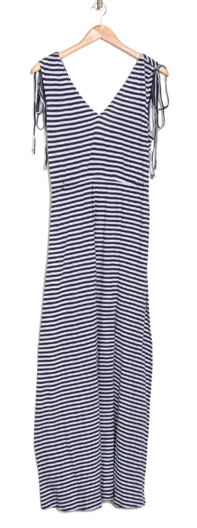striped organic cotton dress